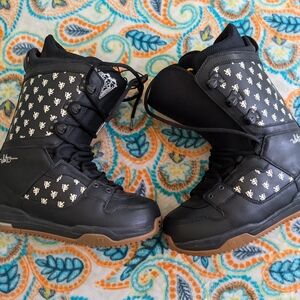 Burton shawn white Snowboarding Boots black/white